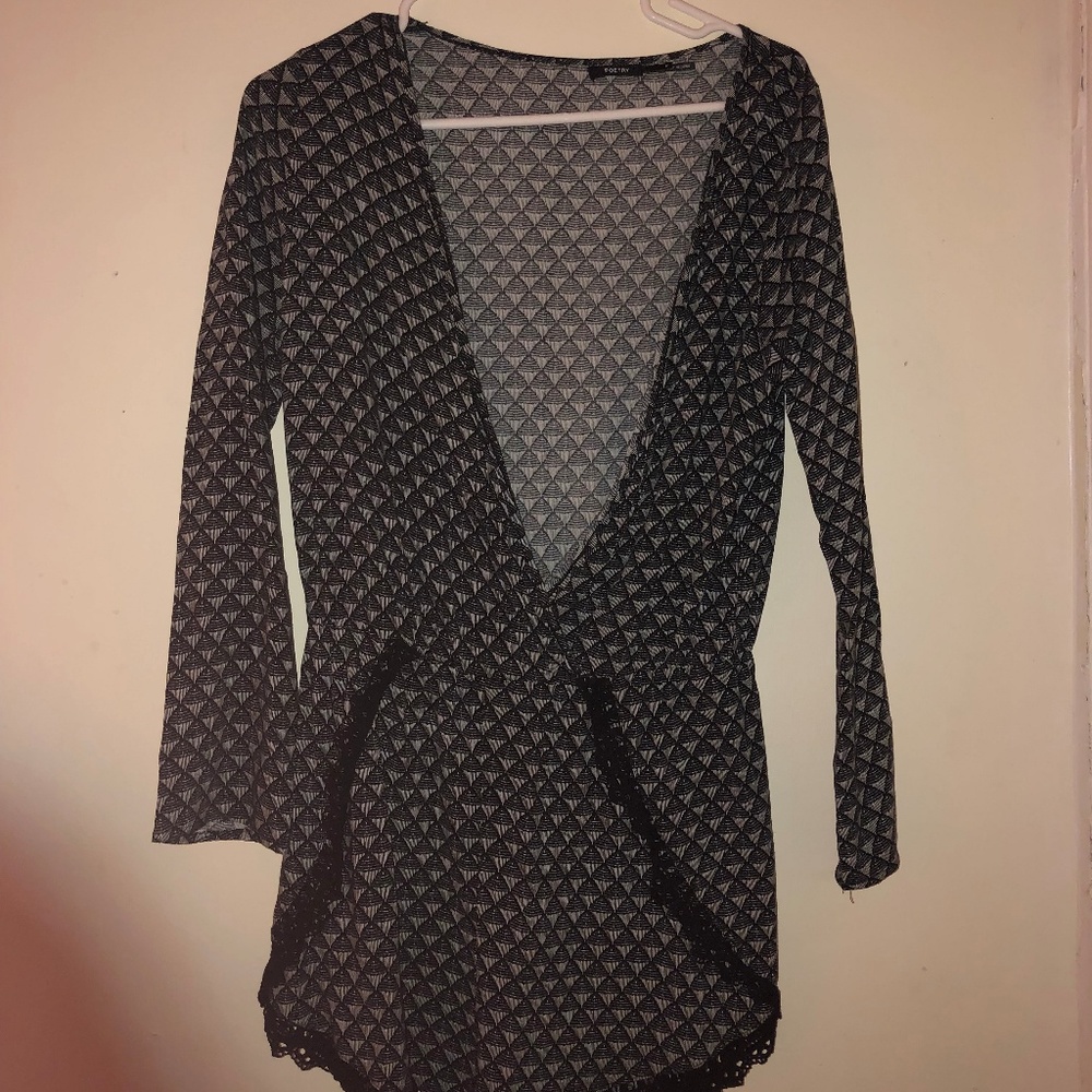 Poetry Black Romper